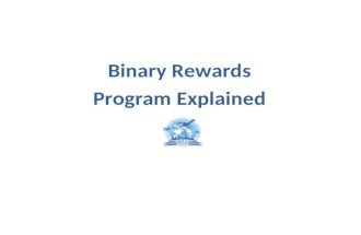 Binary Rewards Program Explained
