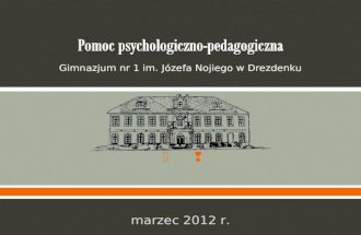 Pomoc psychologiczno-pedagogiczna