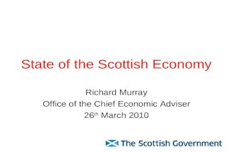 State of the Scottish Economy