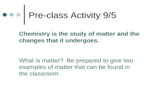 Pre-class Activity 9/5