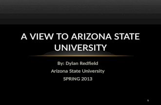 A View to  arizona  state university