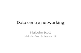 Data centre networking