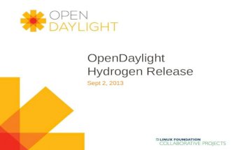 OpenDaylight Hydrogen Release
