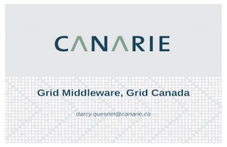 Grid Middleware, Grid Canada
