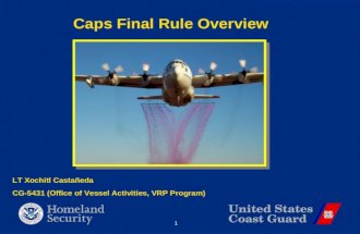 Caps Final Rule Overview