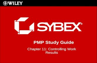 Chapter 11: Controlling Work Results