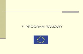 7. PROGRAM RAMOWY