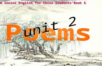 New Senior English for China Students’Book 6