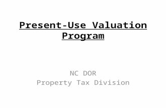 Present-Use Valuation Program