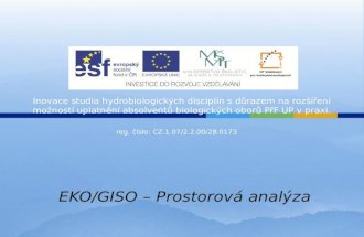 EKO/GISO –  Prostorová analýza