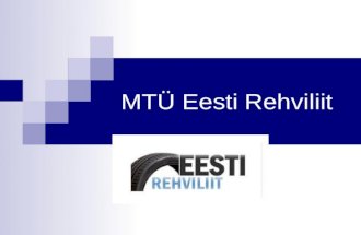 MTÜ Eesti Rehviliit