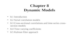 Chapter 8 Dynamic Models