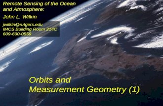 Remote Sensing of the Ocean and Atmosphere: