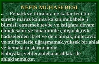 NEFIS MUHASEBESI