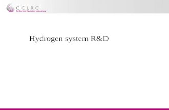 Hydrogen system R&D