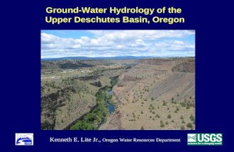 Ground-Water Hydrology of the  Upper Deschutes Basin, Oregon