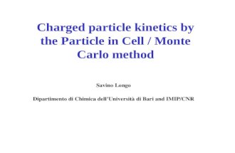 Savino Longo Dipartimento di Chimica dell’Università di Bari and IMIP/CNR