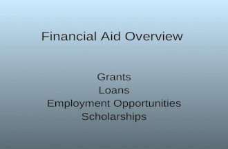 Financial Aid Overview