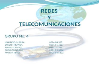 REDES  Y  TELECOMUNICACIONES