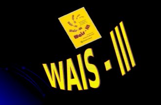 WAIS - III