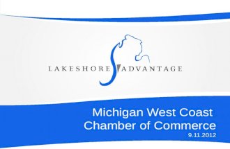 Michigan West Coast  Chamber of Commerce 9.11.2012