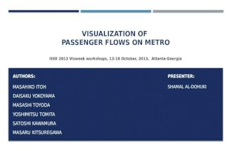 Visualization of  Passenger  Flows on Metro