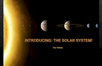 Introducing: The solar system!