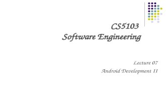 CS5103  Software Engineering