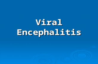 Viral Encephalitis