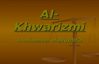 Al-Khwarizmi
