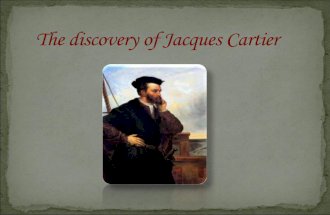 The  discovery  of Jacques Cartier