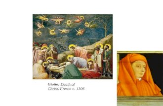 Giotto: Death of Christ , Fresco c. 1306