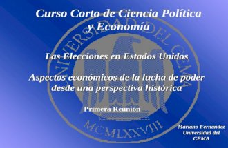 Curso Corto de Ciencia Política y Economía