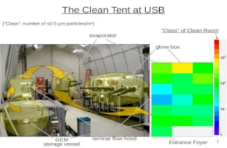 The Clean Tent at USB