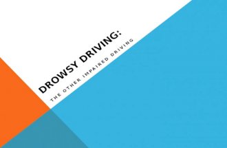 DROWSY DRIVING: