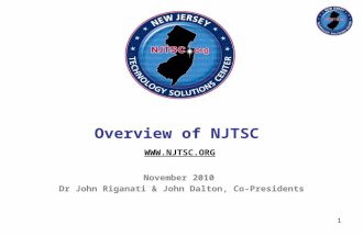 Overview of NJTSC