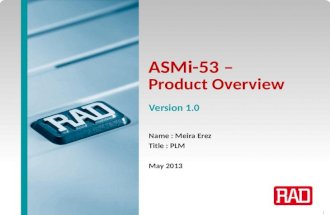 ASMi-53 –  Product Overview