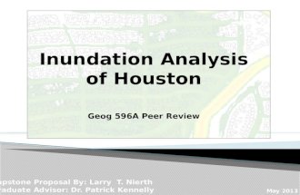 Inundation Analysis of Houston