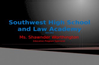 Southwest High School and Law Academy 2011-2012
