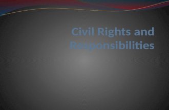 Civil Rights and Responsibilities