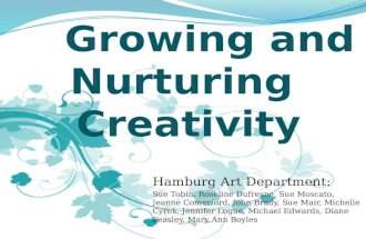 Growing and Nurturing  Creativity