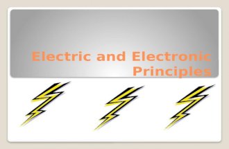 Electric and Electronic Principles