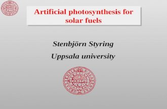 Artificial  photosynthesis for solar fuels