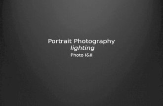 Portrait Photography lighting
