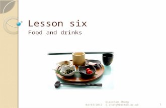 Lesson six
