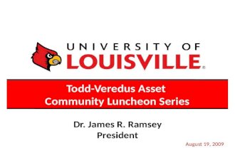Todd- Veredus  Asset  Community Luncheon Series