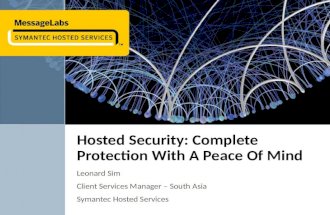 Hosted Security: Complete Protection With A Peace Of Mind