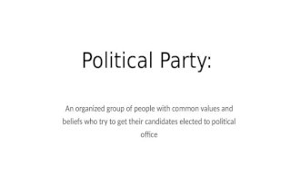 Political Party: