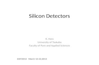 Silicon Detectors