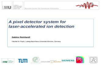 A pixel detector system for  laser-accelerated ion detection